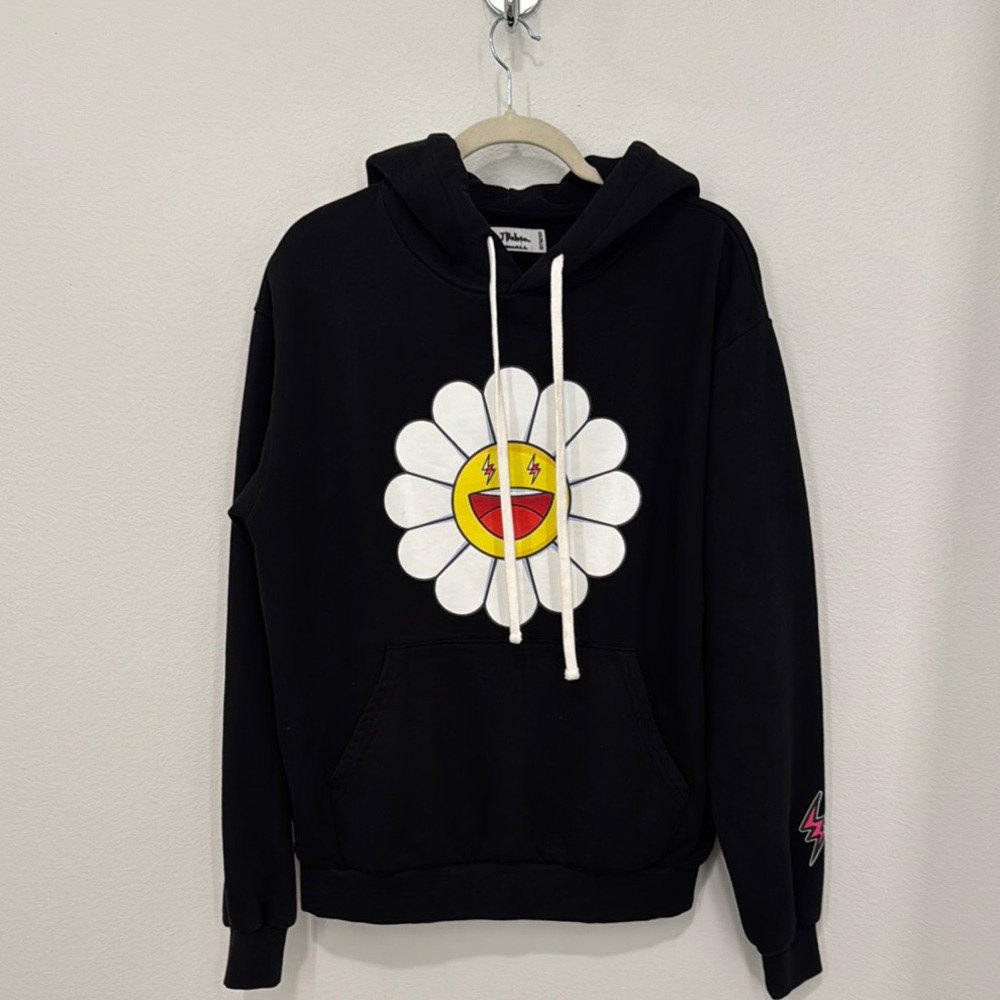 J Balvin Blanco x Takashi Murakami Small Flower Hoodie